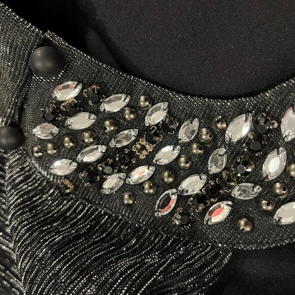 ALFANI Women's Metallic Silver Sleeveless Formal Dress - Size Medium - NWD$99.50 - Picture 5 of 6